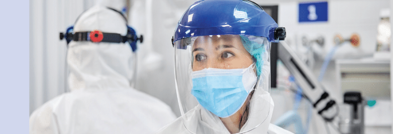 Protecting our health care heros  Main Image