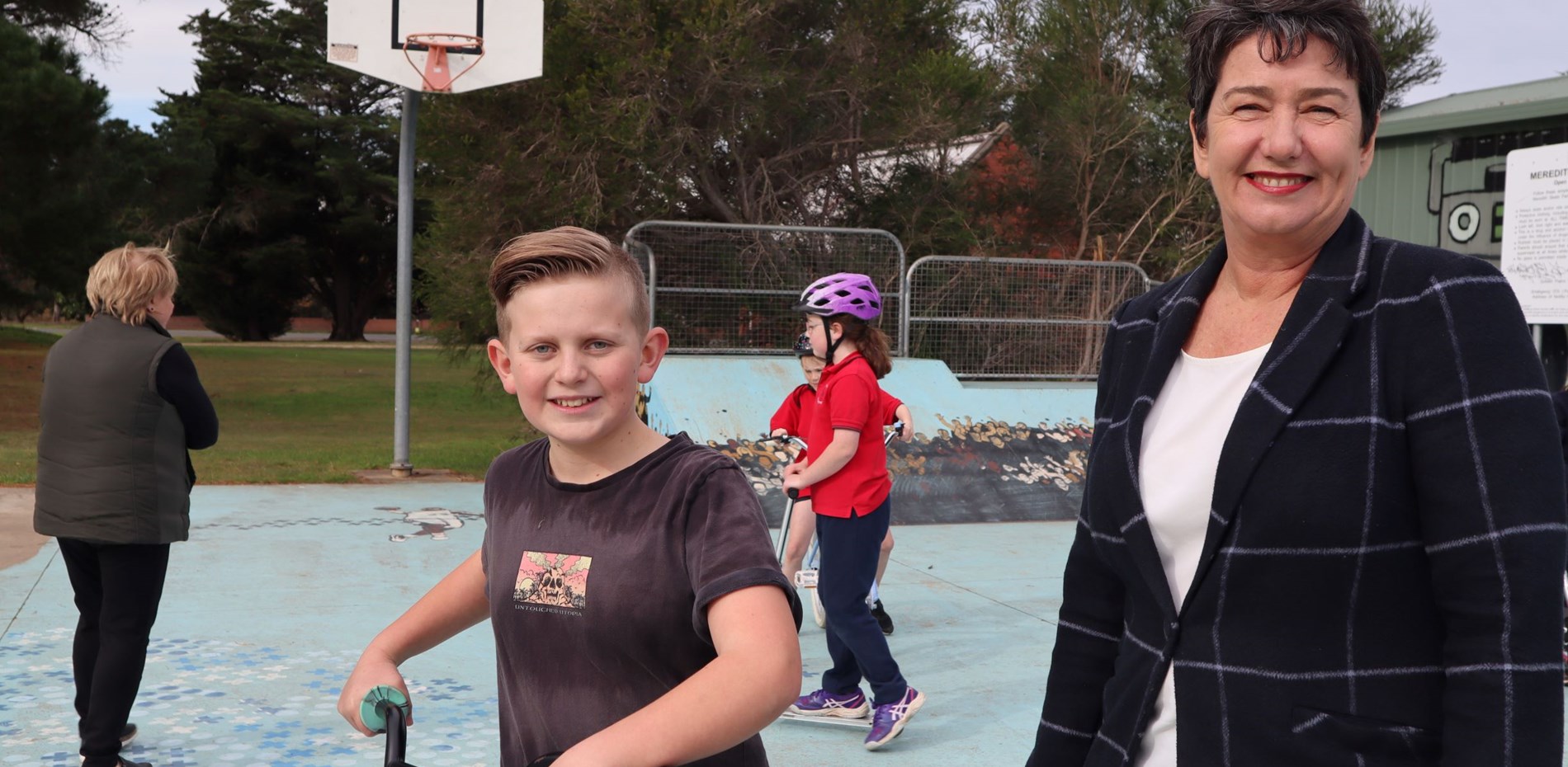 New BMX track and skate park upgrade for Meredith Main Image