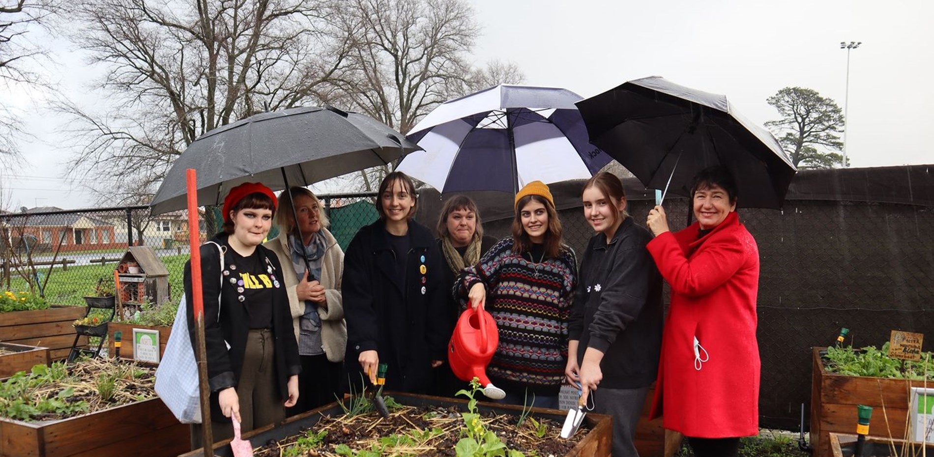 Youth garden bed launched in time for youth week Main Image