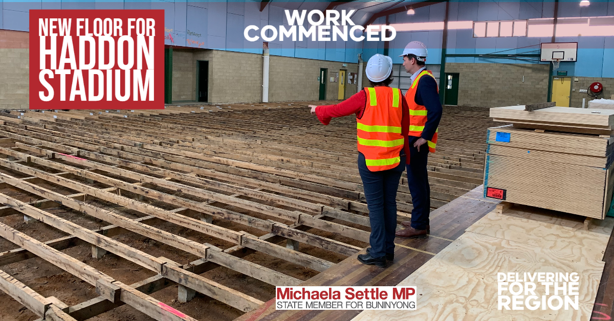 WORK COMMENCES ON HADDON STADIUM UPGRADE Main Image