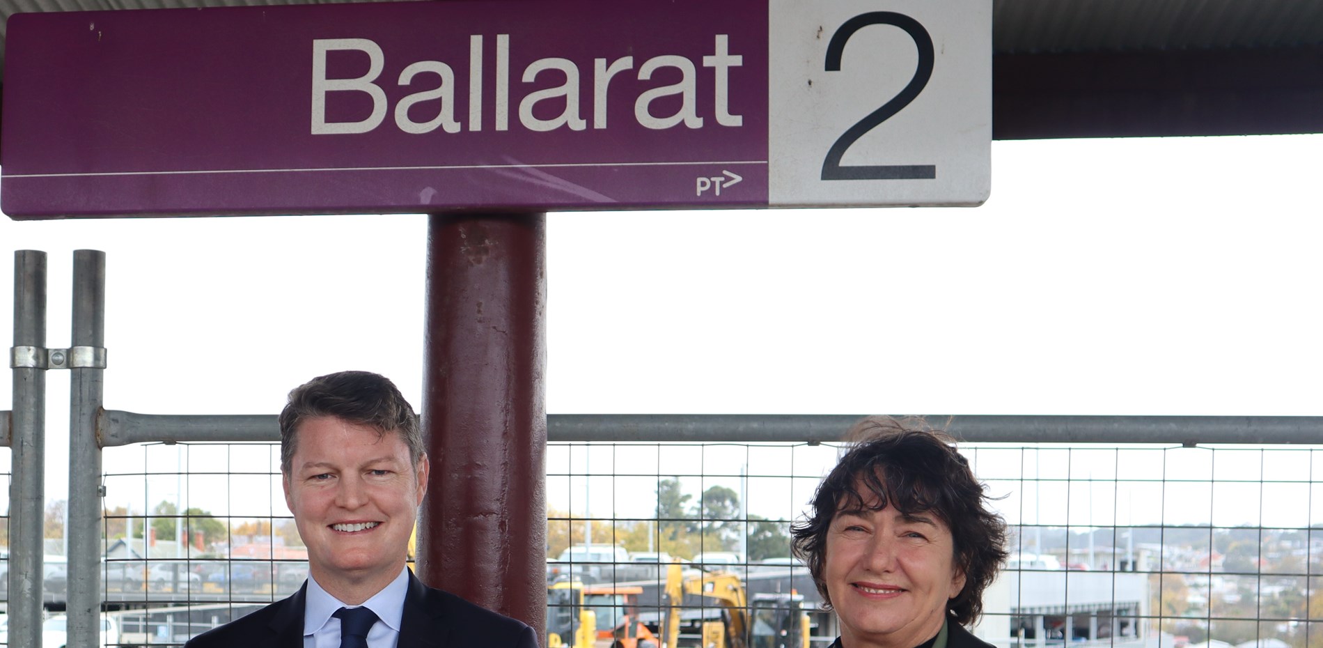 Works on new Ballarat station bus interchange underway Main Image